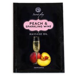 SACHET Peach and Sparkling Wine Massage Oil