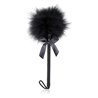 Feather Tickler with Bow 25 cm Black