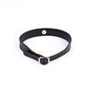 Collar with Bell Adjustable 43 cm Black