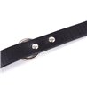 Collar with Bell Adjustable 43 cm Black