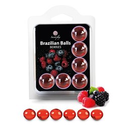 Brazilian Balls Set 6 Berries