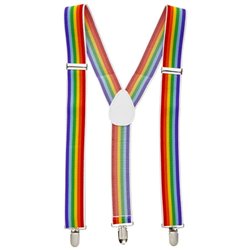 Suspenders LGBT+ Colors