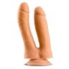 Twin Double Realistic Dildo 7.1 Flesh