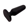 Butt Plug 7.5 x 2.5 cm Silicone Black