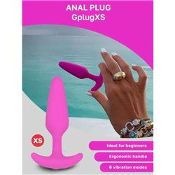 Vibrating Butt Plug Gplug XS Sunny Raspberry