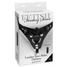 Fetish Fantasy Series Leather Low-Rider Harness-Bl