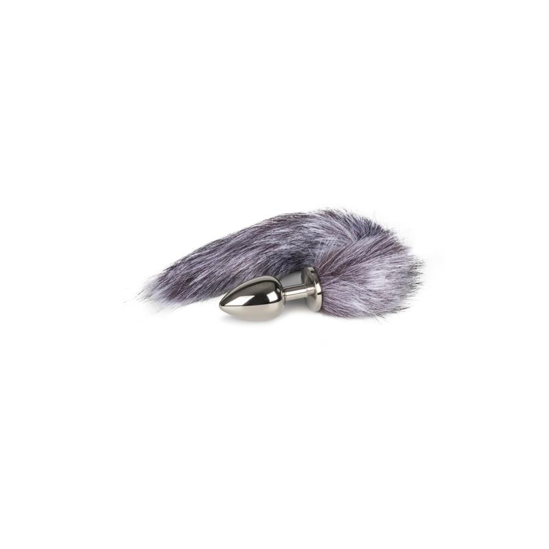 Fox Tail Plug No. 4 - Silver