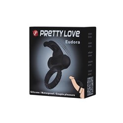 Vibrating Cock Ring Eudora Black