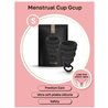 Menstrual Cup Gcup Mystic Noir Size S