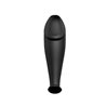 Anal Plug Black with Remote Control