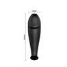 Anal Plug Black with Remote Control