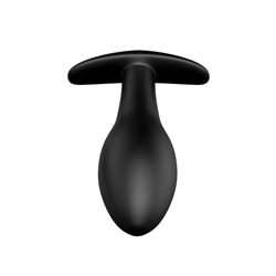 Anal Plug Black Anchor with Remote Control