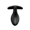 Anal Plug Black Anchor with Remote Control