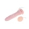 Dildo with Ejaculation Pump and Sucction Cup