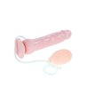 Dildo with Ejaculation Pump and Sucction Cup