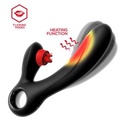 Niza Vibe with Heating and Clitoris Triple Tongue