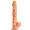 Clint Realistic Dildo with Testicles Flesh 9.5