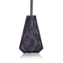 Feather Tickler and Paddle with Lace 2 in 1 56 cm Black