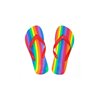 Flip-flops with LGBT + Flag Size 42-43