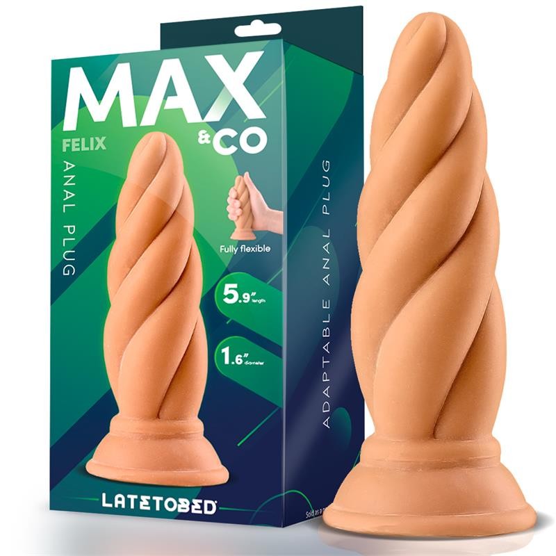 Felix Adaptable Butt Plug 5.9 Flesh