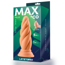 Felix Adaptable Butt Plug 5.9 Flesh