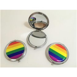 LGBT+ Pride Double Round Mirror