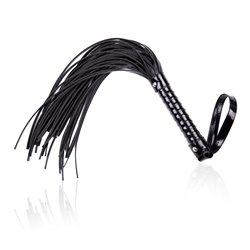 Shinny Handle Flogger 44 cm Black