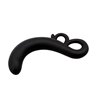 Two-Finger G-Spot Plug Silicone Black