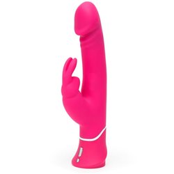 Realistic Dual Density Rabbit Vibe Pink