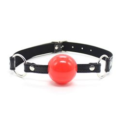 Ball Gag Black/Red