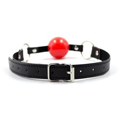 Ball Gag Black/Red