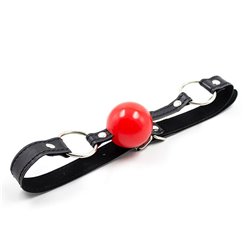 Ball Gag Black/Red