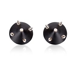 Nipple Covers with Spikes Black