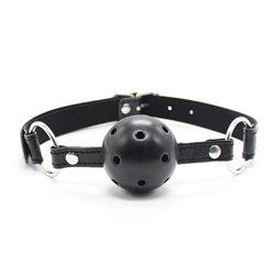 Breathable Ball Gag 4,5 cm Black