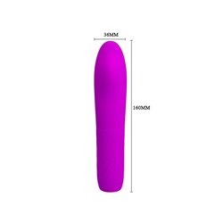 vibe and Rotator Burke Silicone 10.6 x 3.6 cm