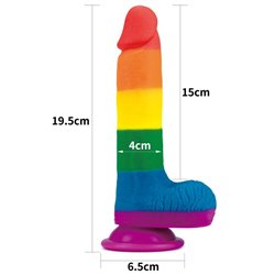 Dildo Prider 7.5 Liquid Silicone