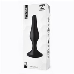 Trophy Anal Plug 13 cm Silicone Black