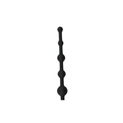 Long Anal Beads Black