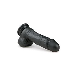 Realistic Dildo Black 17.5 cm