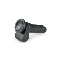 Realistic Dildo Black 17.5 cm