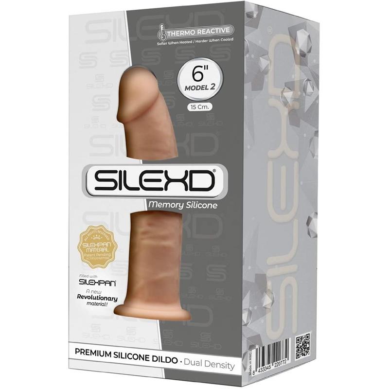 Dildo Dual Density Silicone Mod. 2 - 6