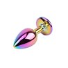 Jewelled Metal Butt Plug 2.7