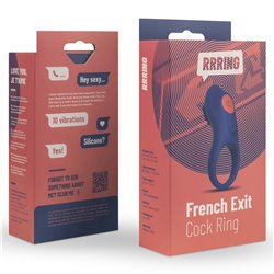 Rring French Exit Penis Ring with Vibration USB Silicone