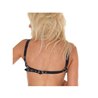 Lether Adjustable Bra