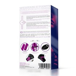 No. Seventeen Panty Stimulator Remote Control Magnetic USB Purple