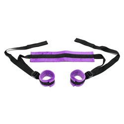 Rimba Bondage Play Enhancer Set Adjustable Purple