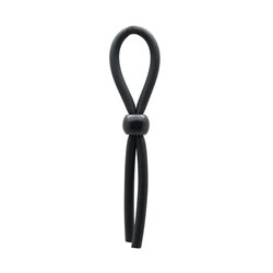 Rimba Latex Play Penis Strap Black