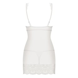 853-CHE-2 Chemise AND Thong White