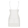 853-CHE-2 Chemise AND Thong White