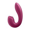 Sunray Berry Clitoris Sucker and Vibe 2 in 1 USB